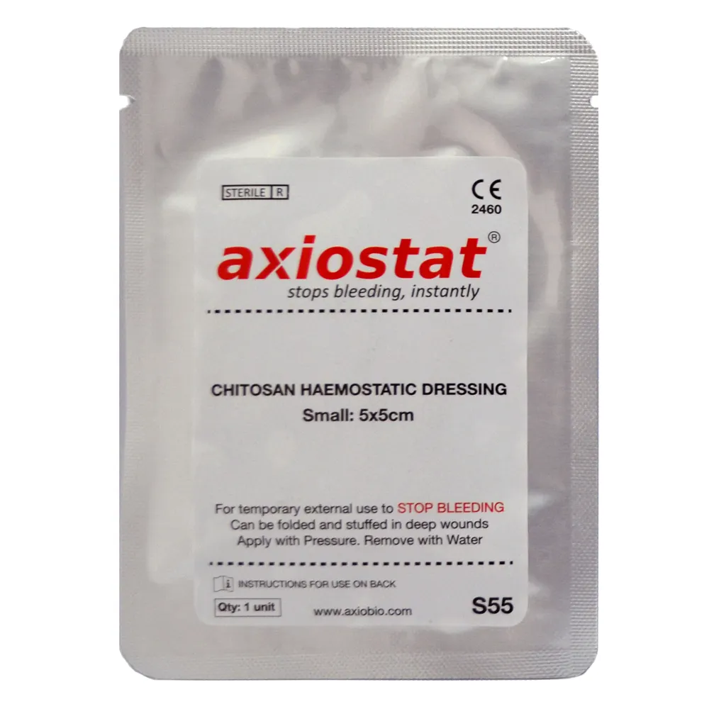 Axiostat® Haemostatic Dressing 5 x 5 Bug Out Sa